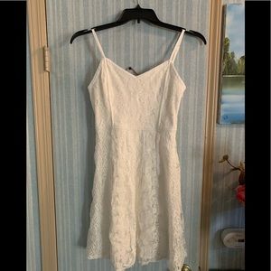 SuzyShier White Lace Sundress NWT